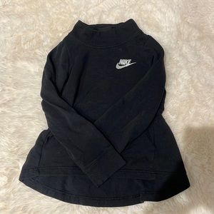 nike sweatshirt , black and silver , good fitting